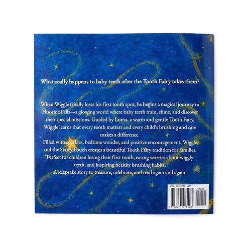 Wiggle and The Starry Pouch – A Magical Tooth Fairy Tradition for Kids | Book + Keepsake Tooth Pouch in Saudi Arabia