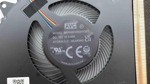 BestParts مروحة تبريد جديدة لوحدة المعالجة المركزية + وحدة معالجة الرسومات مع بديل مبدد الحرارة لسلسلة Lenovo Legion 5 Pro 16IAH7H (النوع: 82RF)، P/N: 5H40S20488 5H40S20489، مروحة 12 فولت in Kuwait