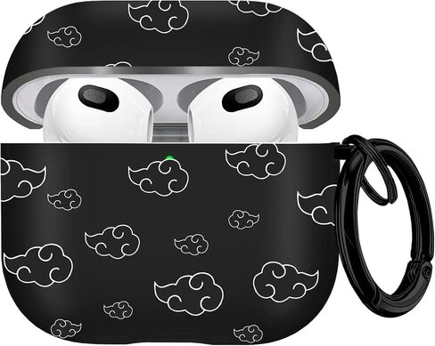 Maxjoy for Airpods Pro 2nd Generation Case, Cartoon Cute Anime Design Series Apple Airpod pro 2 Case Cover for Airports Pro 2 Generation 2022, Wireless AirPods Pro 2 Cases for Men Women, Red Cloud in Saudi Arabia