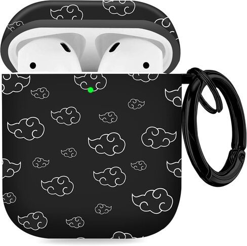 Maxjoy for Airpods Pro 2nd Generation Case, Cartoon Cute Anime Design Series Apple Airpod pro 2 Case Cover for Airports Pro 2 Generation 2022, Wireless AirPods Pro 2 Cases for Men Women, Red Cloud in Saudi Arabia