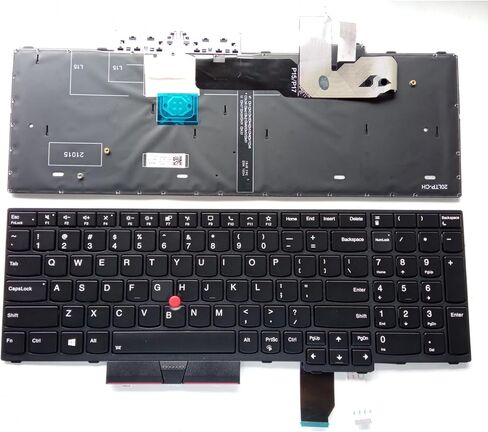 Laptop Replacement US Layout with Backlit Keyboard for Lenovo Thinkpad P15 P17 T15g Gen 1 Keyboard US Backlit 5N20Z74859 5N20Z74785 in Saudi Arabia