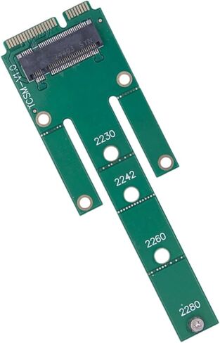 M.2 NGFF SSD to MSATA SSD Hard Disk Converters Card NGFF to MSATA Male M.2 Adapter Suitable for 2230 2242 2260 2280 SSD Specifications in Saudi Arabia