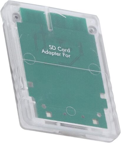 Acouto SIO2 Storage Memory Card Adapter for 3000X 5000X 7000X 9000X Game Console - Enhance Your Gaming Capacity with Reliable Connection (Transparent White) in Saudi Arabia