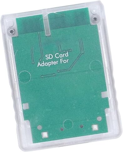 Acouto SIO2 Storage Memory Card Adapter for 3000X 5000X 7000X 9000X Game Console - Enhance Your Gaming Capacity with Reliable Connection (Transparent White) in Saudi Arabia