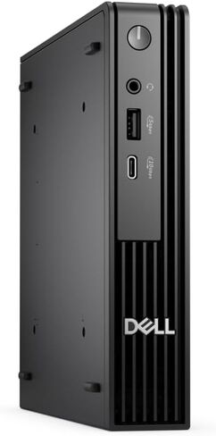 جهاز كمبيوتر صغير الحجم Dell Pro Micro QCM1250 AI Business MFF (Intel Ultra 5-235T، 64GB DDR5، 4TB PCIe SSD، WiFi 6E، Bluetooth 5.3، RJ-45، DP، HDMI، Win 11 Pro) (يستبدل Optiplex) in Kuwait