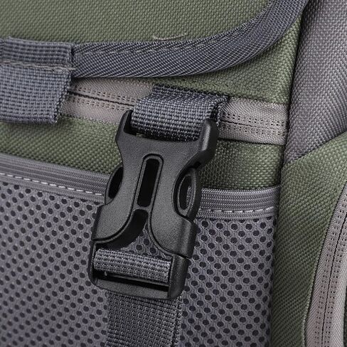Alomejor Binocular Harness Chest Pack, Adjustable Binocular Pouch with Rain Cover, Ideal for Outdoorsmen and in Saudi Arabia