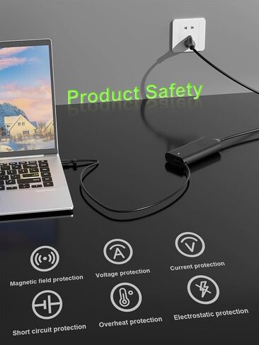 شاحن USB-C بقوة 100 واط متوافق مع Dell Precision 5770 5760 5680 3580 Latitude 9440 9510 9520 7640 5340 XPS 9440 9720 Inspiron-14 16 7430 7640 Pro Rugged 13 14 16 كمبيوتر محمول in Saudi Arabia