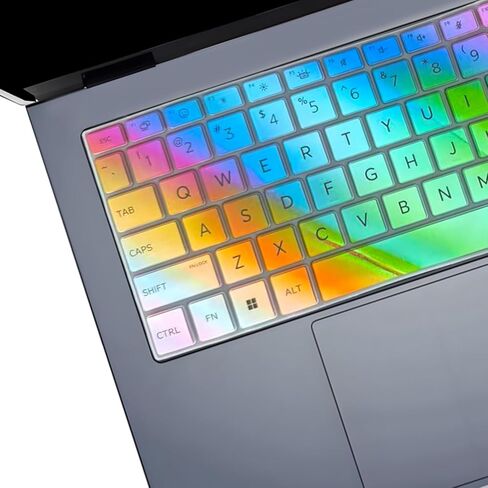 Keyboard Cover for HP OmniBook Ultra Flip 14" 2-in-1 (14t-fh000 /14-fh0047nr) & HP EliteBook Ultra G1i 14" & 2024 HP Spectre x360 16" 2-in-1 Laptop 16-aa 16t-aa -Colorful in Saudi Arabia
