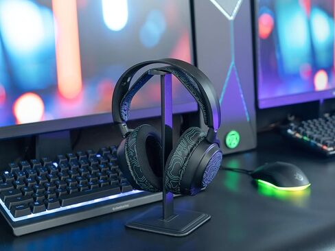 WC Mod Kit Arctis Nova RandomFrankP Edition - وسائد أذن من جل التبريد وعصابة رأس وألواح جانبية لسماعات الرأس السلكية Arctis Nova 7 / 7X / 7P / PRO من Wicked Cushions in Saudi Arabia