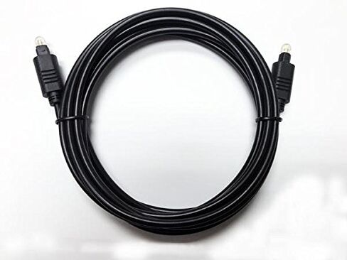 OMNIHIL 10 Feet Long Digital Optical Cable Compatible with Samsung HW-A450 2.1ch Soundbar in Saudi Arabia