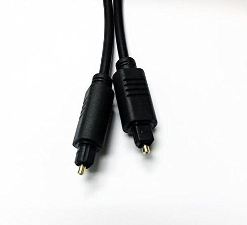 OMNIHIL 10 Feet Long Digital Optical Cable Compatible with Samsung HW-A450 2.1ch Soundbar in Saudi Arabia