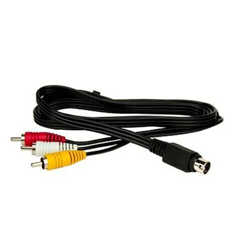 Directv Dtv 10 Pin to Composite A/V Cable for C31, C41, C51, C41W Clients 10PIN Composite RCA Audio or Video in Saudi Arabia