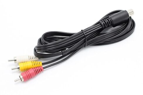 Directv Dtv 10 Pin to Composite A/V Cable for C31, C41, C51, C41W Clients 10PIN Composite RCA Audio or Video in Saudi Arabia