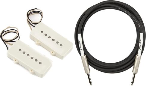 Fender Pure Vintage '65 Jaguar Pickups Bundle with Instrument Cable in Saudi Arabia