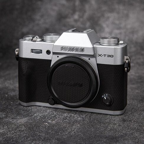 for Fujifilm X-T30 III Anti-Scratch Camera Skin Sticker xt30iii Protective Sticker Cover 3M Film Body Protector (Silver) in Saudi Arabia