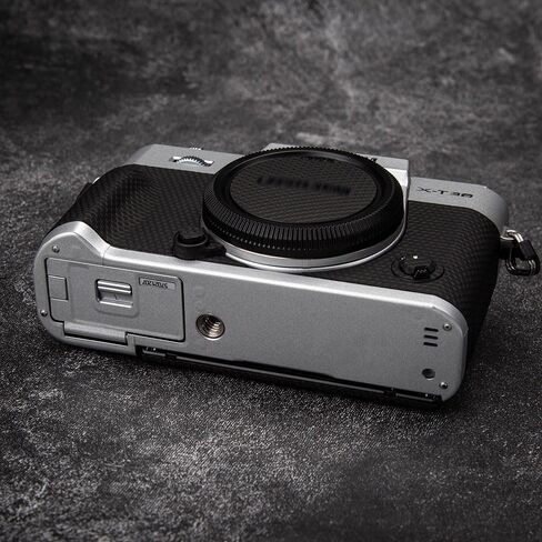 for Fujifilm X-T30 III Anti-Scratch Camera Skin Sticker xt30iii Protective Sticker Cover 3M Film Body Protector (Silver) in Saudi Arabia