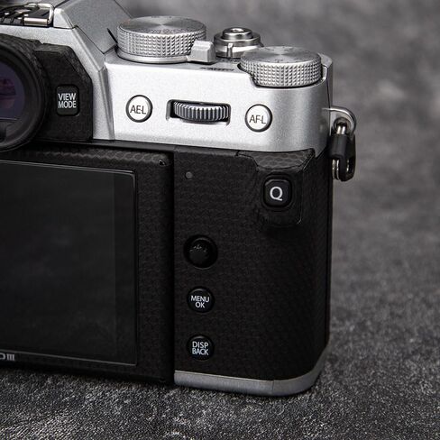 for Fujifilm X-T30 III Anti-Scratch Camera Skin Sticker xt30iii Protective Sticker Cover 3M Film Body Protector (Silver) in Saudi Arabia