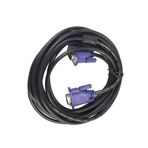 DOITOOL 5 Meter Vga Cable Male to Male Computer Vga Cord with Ferrite Cores Black Cable for PC Monitor HDTV Projector Display in Saudi Arabia