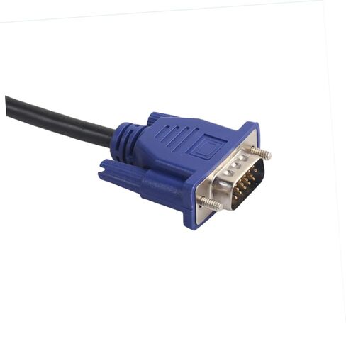 DOITOOL 5 Meter Vga Cable Male to Male Computer Vga Cord with Ferrite Cores Black Cable for PC Monitor HDTV Projector Display in Saudi Arabia