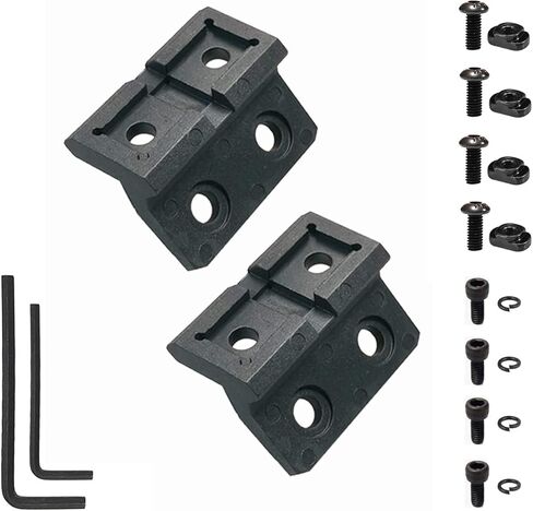 إزاحة الضوء/التركيب البصري لـ Mlok، حوامل قسم السكك الحديدية البوليمرية المتوافقة مع قضبان Picatinny in Kuwait