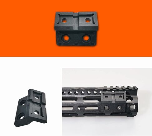 إزاحة الضوء/التركيب البصري لـ Mlok، حوامل قسم السكك الحديدية البوليمرية المتوافقة مع قضبان Picatinny in Kuwait