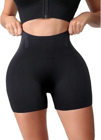 Women's Sports Shorts Push Up Workout Leggings Sports Tights Seamless Short High Waist Hip Lifting Legging Fitness Yoga Short in Saudi Arabia