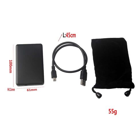 حافظة أقراص صلبة خارجية مقاس 1.8 بوصة USB 2.0 ZIF للكمبيوتر الشخصي in Saudi Arabia