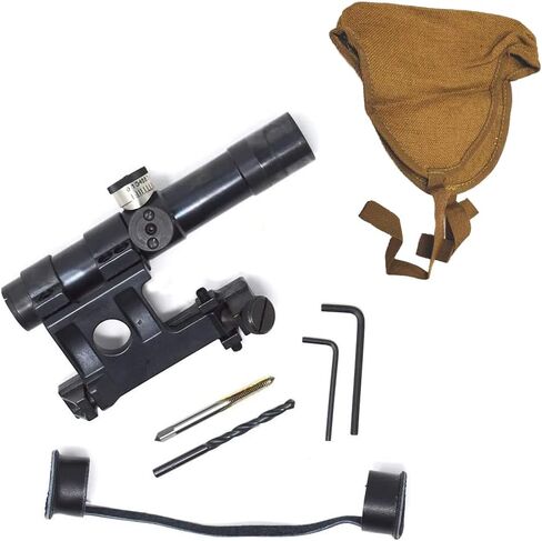 Sniper MG 4X20 Mosin Nagant 91/30 SVT-40 Riflescope with Steel Mount and Steel Tube in Saudi Arabia