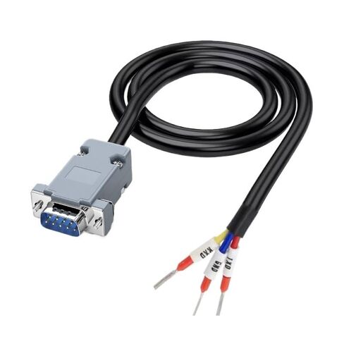 DB9 No Welding Required 3 Pin Number Manager Terminal Wire RS232 Serial Port 485 235 Lines 9Pin 38 Feet Port Data Connector(DB9 Female,300CM) in Saudi Arabia