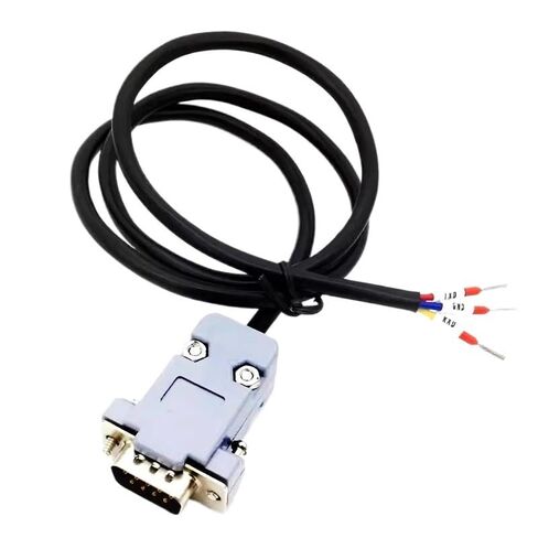 DB9 No Welding Required 3 Pin Number Manager Terminal Wire RS232 Serial Port 485 235 Lines 9Pin 38 Feet Port Data Connector(DB9 Female,300CM) in Saudi Arabia
