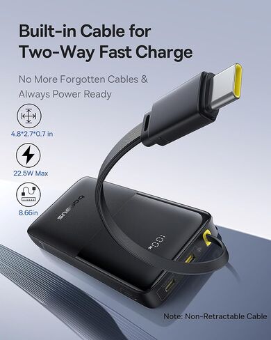 Baseus 67W USB C Charger and 22.5w Power Bank in Saudi Arabia
