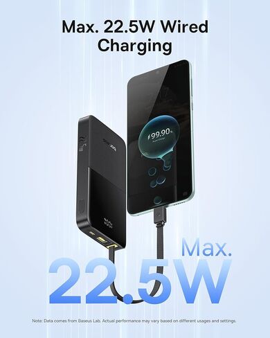 Baseus 67W USB C Charger and 22.5w Power Bank in Saudi Arabia