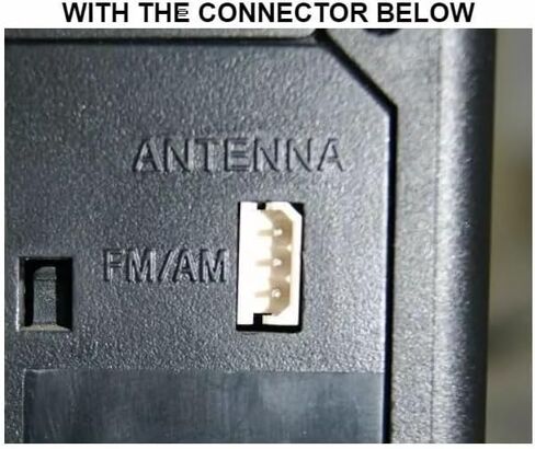 Loop Antenna FM/AM 3 PIN Compatible with Sony Home Audio Receiver Systems in Saudi Arabia