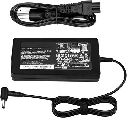 120W 6A Charger Compatible with Msi Thin 15 a15 B13V B13U B12V B12U B7U B7V Cyborg 15 AI A1V 14 A13V a13u Thin GF63 12th 13th 12VE 12VF 12UC 12UCX a17-120p2a adp-120vh d in Saudi Arabia