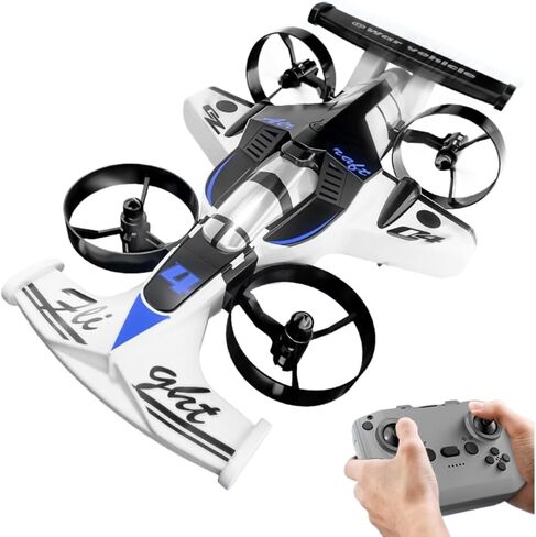 Remote Control Drone for Kids, RC Drone with 3 Speed, Land, Fly Mode,Drift Mode, 360 Flipand Headless Mode, Quadcopter Anti Collision Full Protect, Easy to Fly Kids Gifts Toys for Boys and Girls in Saudi Arabia