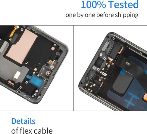 A-MIND OLED for Samsung Galaxy S21 Ultra 5G Screen Replacement for Samsung S21 Ultra Touch Digitizer Screen LCD Display Assembly with Tool kits G998U G998B SM-G998B SM-G998U Black with Frame in Saudi Arabia