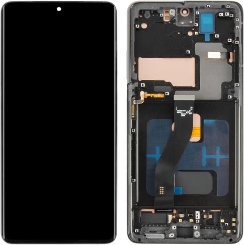 A-MIND OLED for Samsung Galaxy S21 Ultra 5G Screen Replacement for Samsung S21 Ultra Touch Digitizer Screen LCD Display Assembly with Tool kits G998U G998B SM-G998B SM-G998U Black with Frame in Saudi Arabia