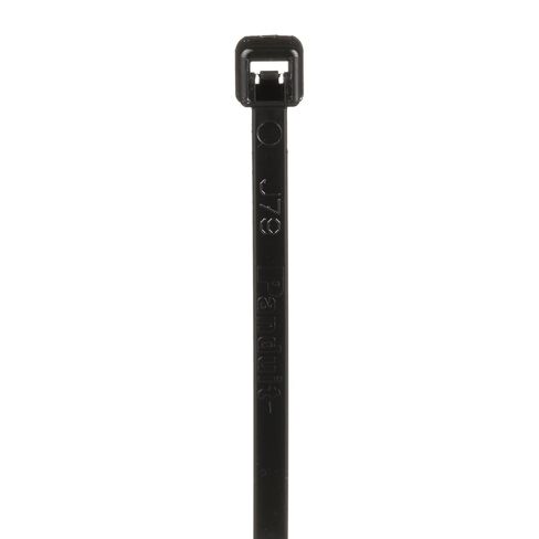 Panduit PLT1.5M-M0 Locking Cable Tie, Miniature, Weather Resistant Nylon 6.6, 5.6-Inch Length, Black (1,000-Pack) in Saudi Arabia