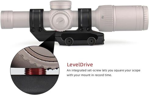 Scar LEAP/08 Mount 1.57 Inch Optic Center Height 30mm Dual Ring Scope Mount Cantilever Riflescope Mount in Kuwait