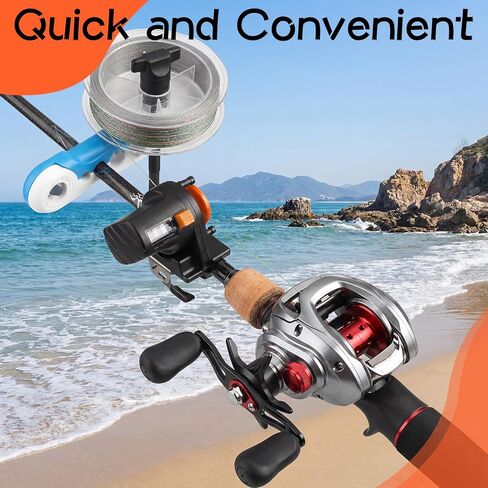 Shappy Fishing Line Depth Finder Counter 999m Portable Digital Boat Fishing Counter Electronic Spooler Display, Saltwater Resistant Depth Gauge for Trolling, Jigging, Spooling Tackle Tool Gear in Saudi Arabia