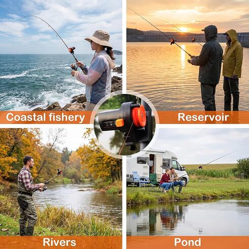 Shappy Fishing Line Depth Finder Counter 999m Portable Digital Boat Fishing Counter Electronic Spooler Display, Saltwater Resistant Depth Gauge for Trolling, Jigging, Spooling Tackle Tool Gear in Saudi Arabia