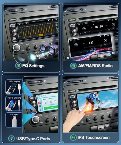 ستيريو سيارة أحادي الدين مقاس 6.5 بوصة، لاسلكي Apple CarPlay Android Auto، بلوتوث السيارة 5.2، راديو السيارة مع شاشة لمس HD داخل الخلية IPS، FM/AM/RDS، USB مزدوج من النوع C، كاميرا احتياطية عالية الدقة، مخرج صوت 180 وات، مضخم صوت in Kuwait