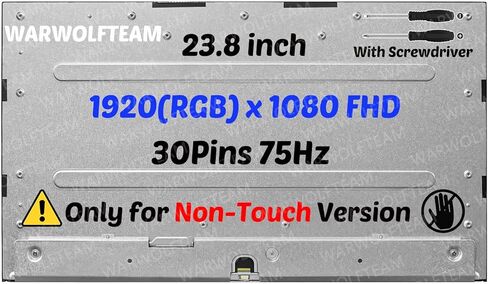 MV238FHM-N62 Screen Replacement for Dell Inspiron 24 5430 All in One 23.8inch 75Hz 30Pins 1920 x 1080 FHD LCD LED Screen Display Panel(Only for Non-Touch) in Saudi Arabia