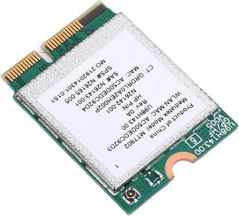 بطاقة WiFi 6E لاسلكية، محول شبكة 4200 ميجا بت في الثانية M.2 NGFF مع حامل، لأجهزة الكمبيوتر المحمول in Kuwait
