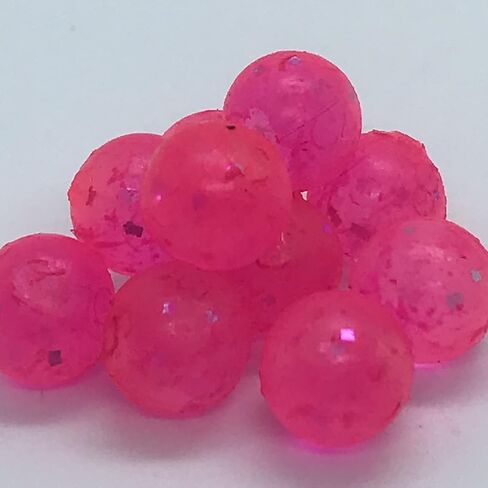 BnR Tackle SBPKP12 Soft Beads, 12mm, Pink Panther, Neutral Buoyancy, 10/Pack in Saudi Arabia