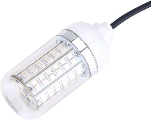 ضوء صيد LED أخضر - IP68 مقاوم للماء غاطس 108-LED جاذب للطعم مع سلك طاقة 5 متر ومشبك بطارية للليل والقوارب والرصيف والصيد على الجليد in Kuwait