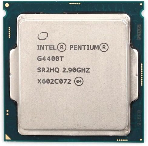 وحدة المعالجة المركزية Intel Pentium G4400T 2.9 جيجا هرتز ثنائية النواة - استهلاك منخفض للطاقة LGA1151-35W - الجيل السادس Skylake - مثالية لأجهزة الكمبيوتر الصغيرة الصغيرة والميكرو وDM in Kuwait