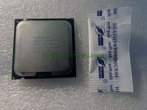 معالج Intel Core 2 Duo 6600 E6600 2.4 جيجا هرتز 2.40 جيجا هرتز 4 متر/1066 ميجا هرتز SL9ZL LGA775 معالج وحدة المعالجة المركزية in Saudi Arabia