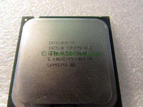 معالج Intel Core 2 Duo 6600 E6600 2.4 جيجا هرتز 2.40 جيجا هرتز 4 متر/1066 ميجا هرتز SL9ZL LGA775 معالج وحدة المعالجة المركزية in Saudi Arabia
