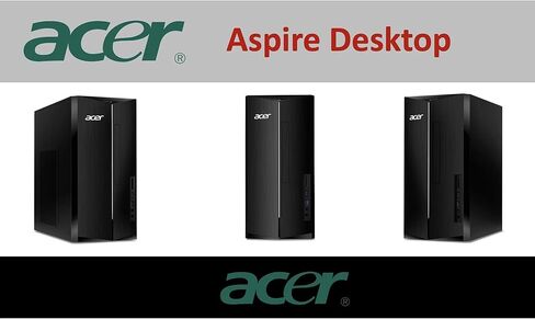 كمبيوتر سطح المكتب acer، وحدة المعالجة المركزية Intel 14th Gen Ultra-Fast 10-Core i5، وذاكرة وصول عشوائي DDR5 بسعة 16 جيجابايت، و1.5 تيرابايت (512 جيجابايت SSD و1 تيرابايت HDD)، وWi-Fi 6، ودعم شاشة 4K، وWins 11، وKB وماوس سلكي، وOffice 365 مجاني على الويب in Saudi Arabia